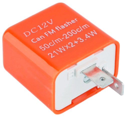 12V LED 2PIN REGULOWANY PRZERYWACZ KIERUNKOWSKAZOW