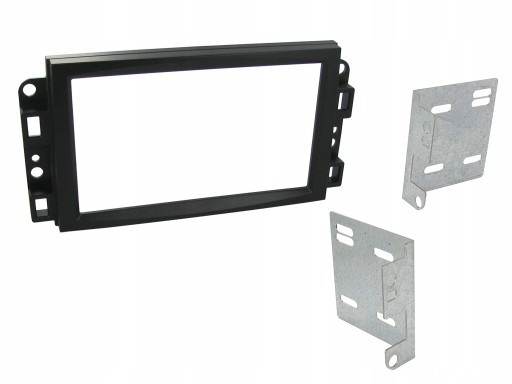 CHEVROLET CAPTIVA 06-11 RAMKA RADIOWA 2DIN CZARNA
