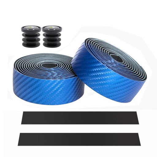 Styl Carbon Pattern-Niebieski Nowa miękka taśma na