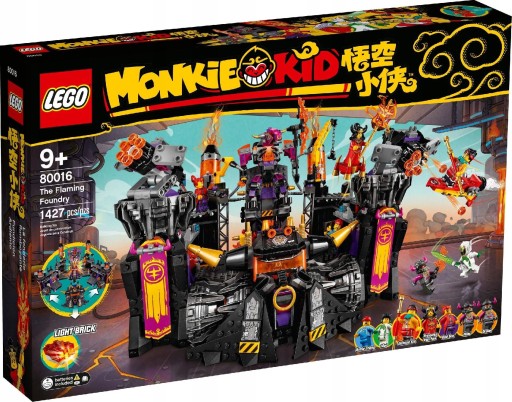 LEGO 80016 MONKIE KID OGNISTA HUTA