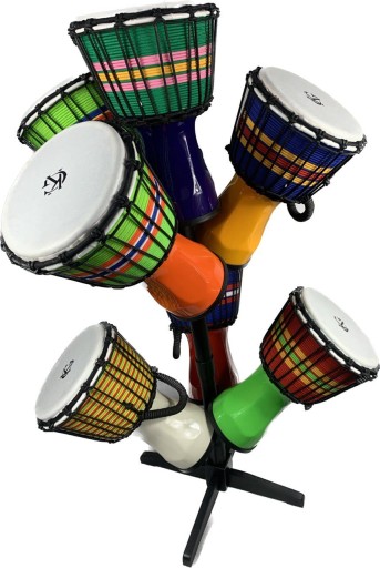 KG Djembe ESPPVC 7 SET with Stand