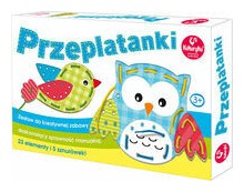 Przeplatanki Zestaw do kreatywnej zabawy Kukuryku