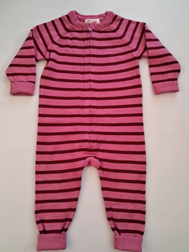 Kombinezon/rampers Cubus, merino wool/wełniany, r. 74