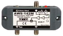 WZMACNIACZ ANTENOWY DVB-T AWS-142 M -2TV + WTYK