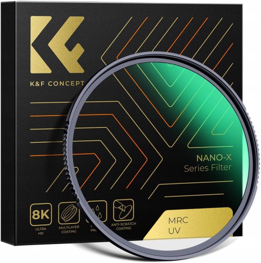 Filtr UV 62mm MRC NANO-X 8k PRO Slim K&F