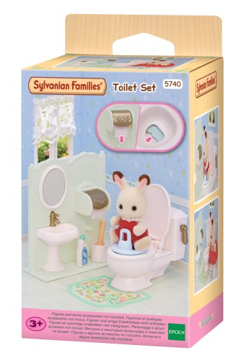Łazienka zestaw z toaletą Sylvanian Families 5740