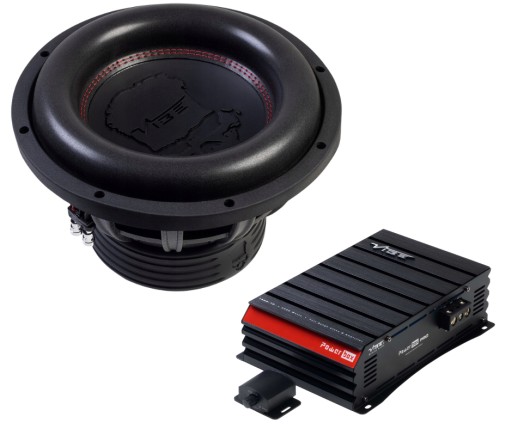 Subwoofer 30cm 4500W VIBE BLACKDEATH12D2 + Wzmaczniacz POWERBOX1500.1 HIT!