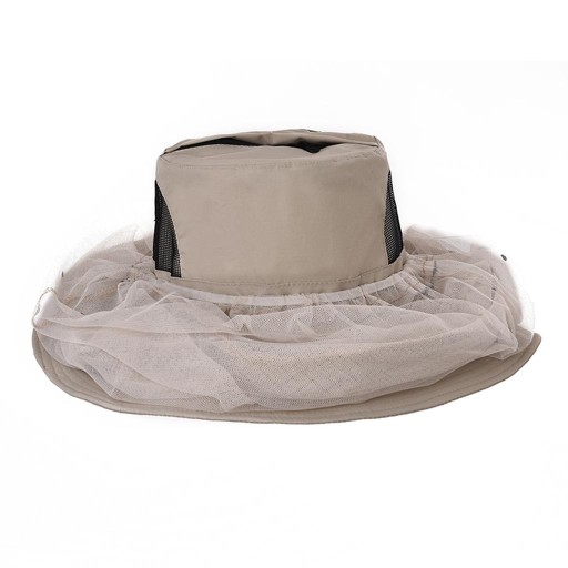 Czapka przeciw komarom czapka z moskitierą moskitiera khaki