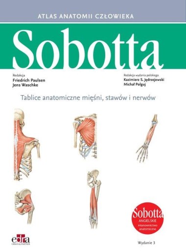 Tablice anatomiczne SOBOTTA angielskie TANIO
