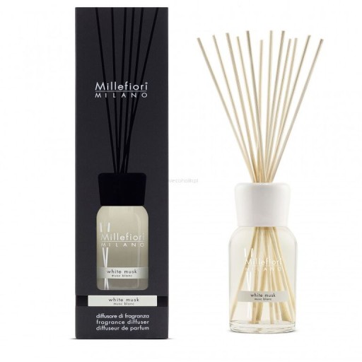 White Musk Millefiori - pałeczki zapachowe 500ml