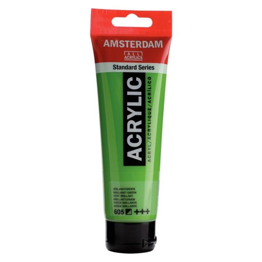 Farba akrylowa AMSTERDAM TALENS 120ml. - brilliant grn.