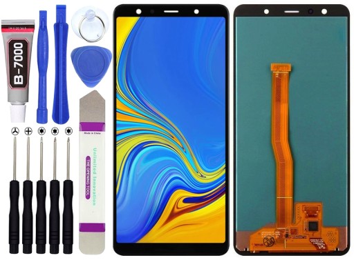 Samsung Galaxy A7 2018 A750 OLED Wyświetlacz LCD