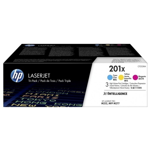 Toner 201X 3-pak HP Color LaserJet Pro MFP M274 N