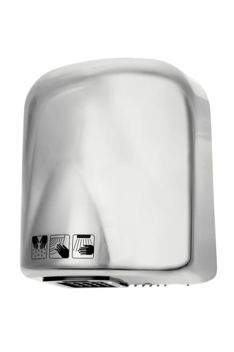 Automatyczna suszarka do rąk MAX 1650 W stalowa matowa