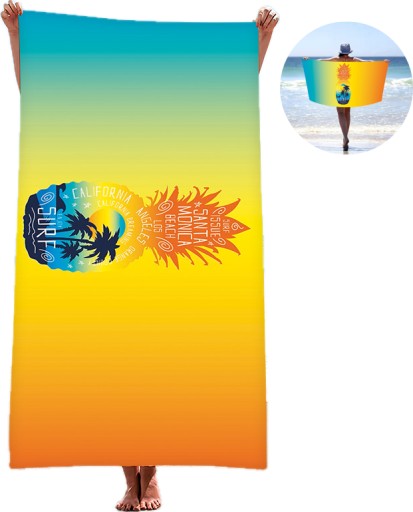 RĘCZNIK PLAŻOWY DUŻY KĄPIELOWY SUMMER RĘCZNIKI XXL