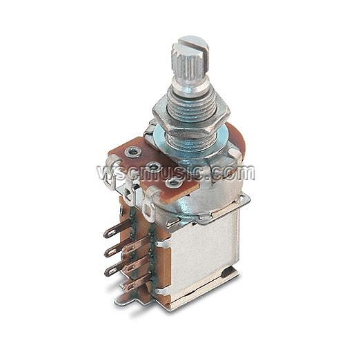 Potencjometr gitarowy PUSH-PULL 250KA - VOLUME