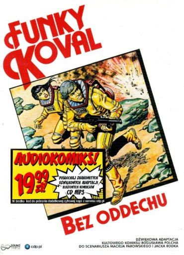 Funky Koval Bez oddechu Audiokomiks CD MP3