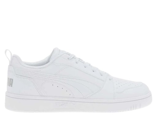Buty miejskie męskie sneakersy białe PUMA REBOUND V6 LOW 39232803 44.5