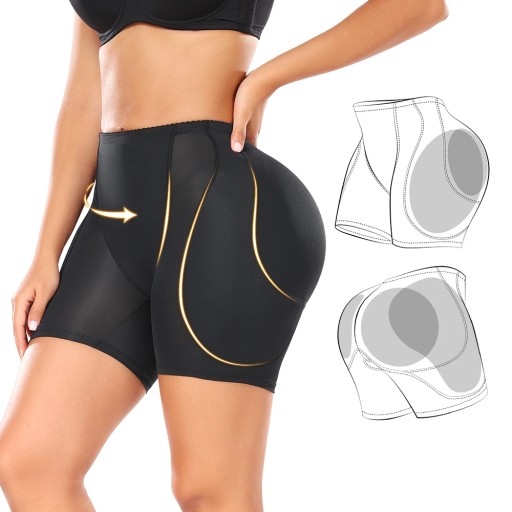 4 Pads Shapewear Women Hip&butt Pad Control Pantie
