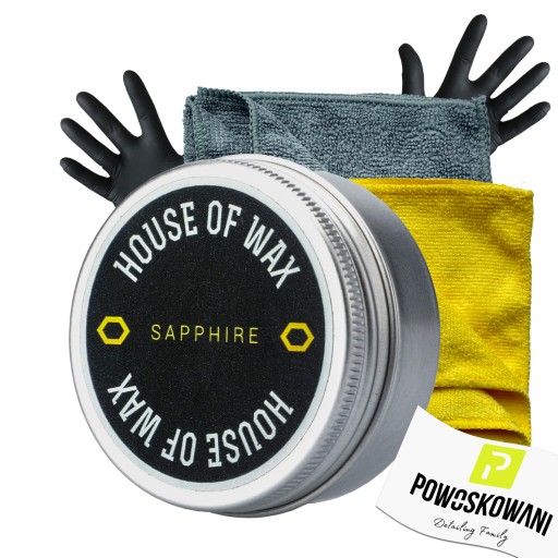 House of Wax Sapphire 30 ml Wosk Samochodowy do Auta Carnauba 40%
