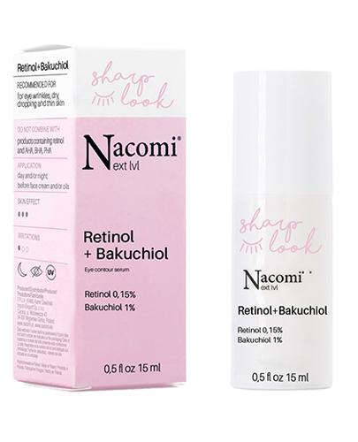 Nacomi Next Level Serum pod oczy przeciwzmarszczkowe 15 ml