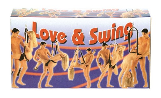 SEKS HUŚTAWKA MIŁOSNA LEDER 9002 LOVE & SWING