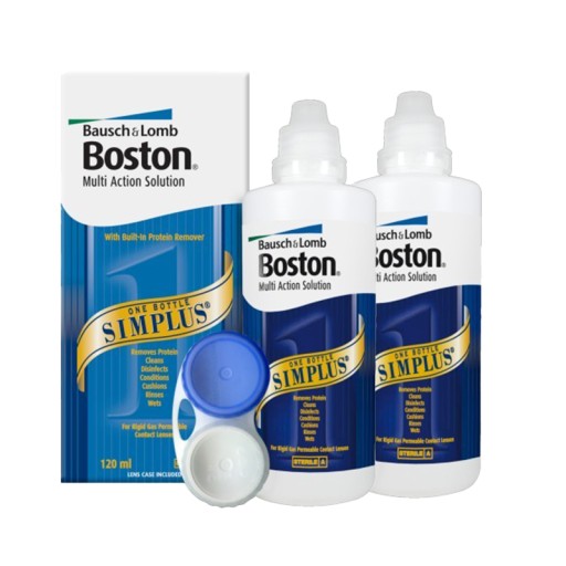 Płyn Do Soczewek BOSTON SIMPLUS 120 ML x 2