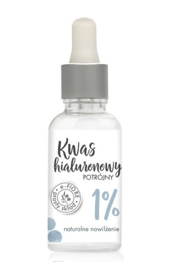 e-Fiore Kwas hialuronowy potrójny 1% HA żel 30ml
