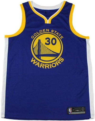 Stephen Curry Golden State Warriors Icon Edition Swingman Bluza niebieska