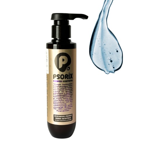 PSORIX SZAMPON KERATOLITYCZNY LUSZCZYCA ŁOJOTOKOWE ZAPALENIE SKÓRY 250 ml