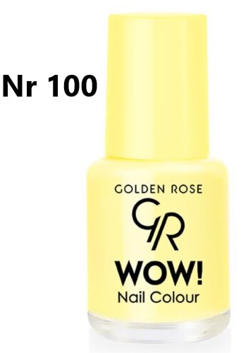 Golden Rose Wow Nail Color 6ml 100