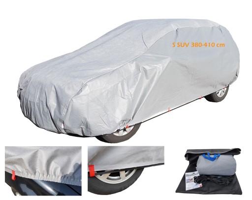 Pokrowiec na samochód 4warstwy r. L KOMBI 440-470cm PAS