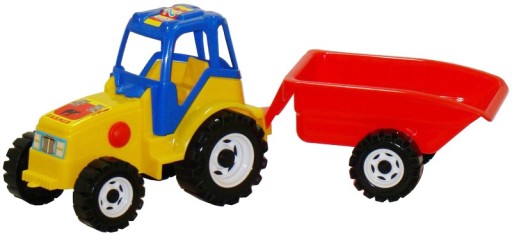 Traktor z przyczepą - model 206