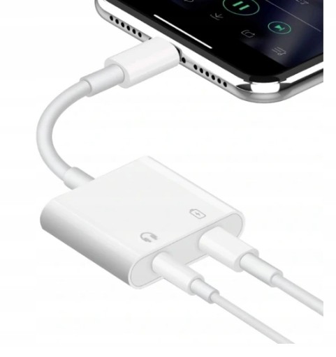 ADAPTER DO SŁUCHAWEK PRZEJŚCIÓWKA JACK DO IPHONE