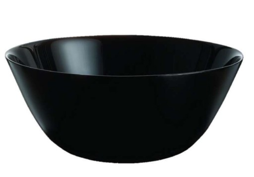 SALATERKA DO ZUPY MISECZKA 16CM ZELIE BLACK CZARNY