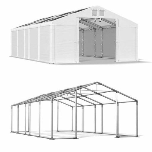 Namiot Magazynowy 4x9m Przemysłowy DAS 580 W