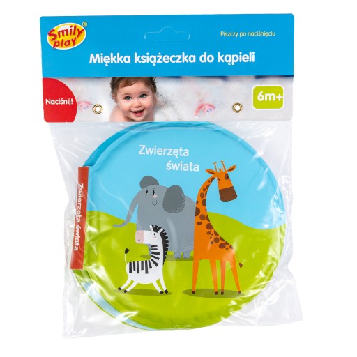 SMILY PLAY PIERWSZA KSIĄŻECZKA DO KĄPIELI ZWIERZĘT
