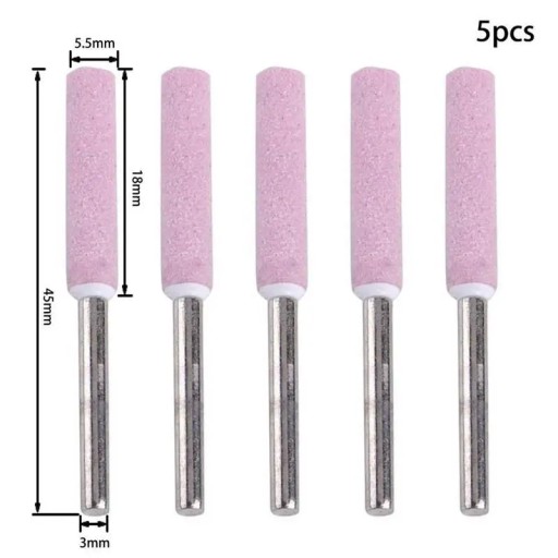 5 sztuk stylu 5,5 mm Piły łańcuchowe - pilnik diamentowy