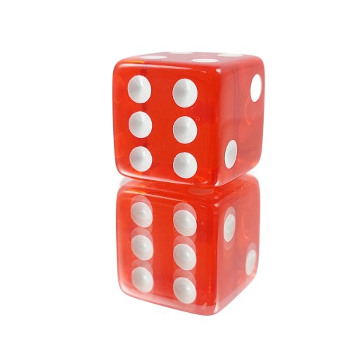 RUMIENIEC KOŚĆ SZEŚCIOŚCIENNA K6 RPG 1,6 CM