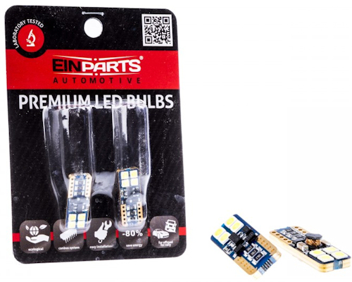 EINPARTS Żarówki W5W T10 8x OSRAM LED Canbus 6000K
