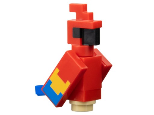 LEGO mineparrot01 PAPUGA Minecraft NOWA (1g)