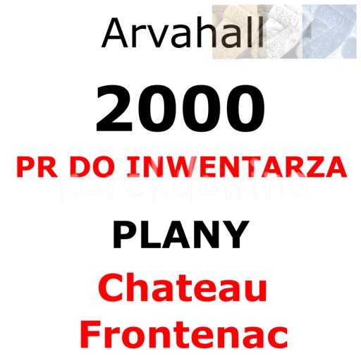 A 2000PR + PLANY CHATEAU FRONTENAC ChF Arvahall FOE FORGE OF EMPIRES
