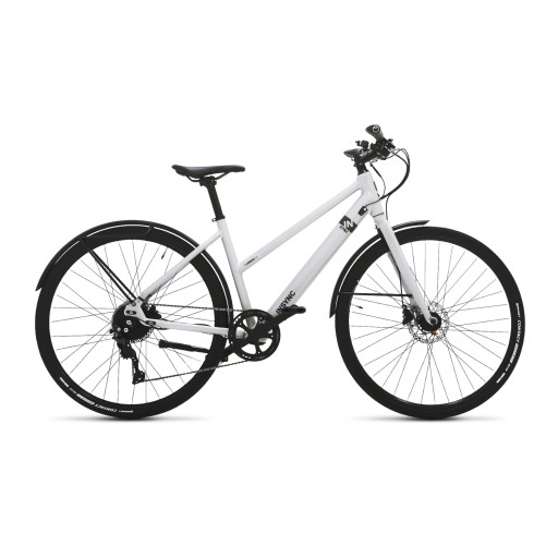 Rower elektryczny INSYNC INURBAN 1.0 PRO COMFORT [Srebrny, rama S]