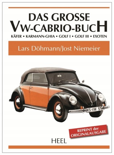 VW kabrio Garbus Karmann-Ghia Golf (1949-2003) duży album historia 24H