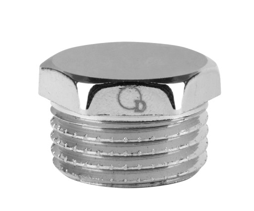 Korek chromowany, zaślepka Diamond 3/8