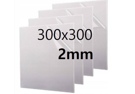 PLEKSI PLEXI PLEKSA PLEXA płyta na wymiar mleczna opal 30cm x 30cm x 2mm
