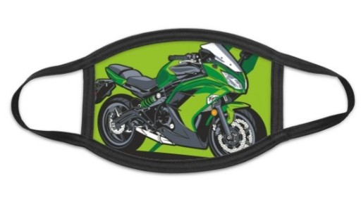 MASKA MOTOR MASECZKA DZIECIĘCA BAWEŁNA MAŁA PL
