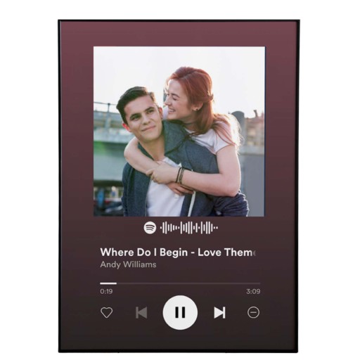 RAMKA Z WASZYM ZDJĘCIEM I PIOSENKĄ SPOTIFY PREZENT