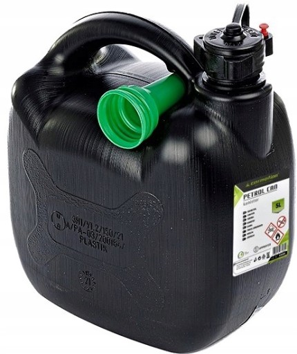 KANISTER NA PALIWO OLEJ ROPĘ PLASTIKOWY 5L ATEST