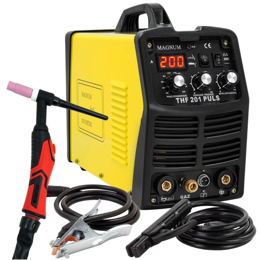Spawarka 2w1 Magnum THF 201 TIG DC MMA Puls 200A